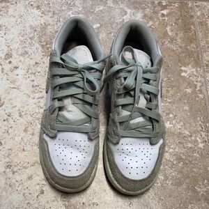 Jordan 1 Low SE Kids' White Seafoam